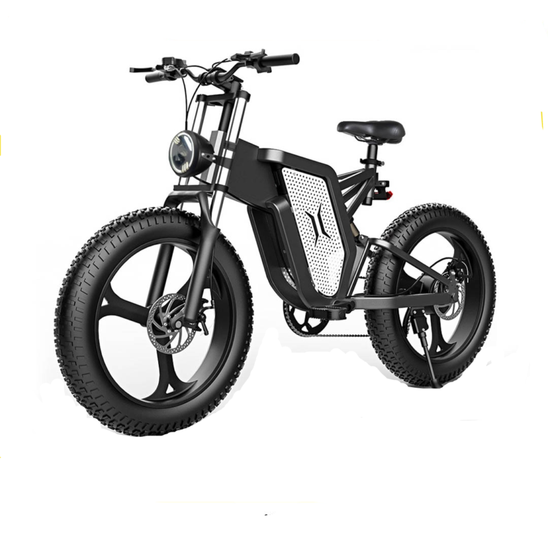 2000W Electric Bike - 30AH Battery - Front , Rear Shock Absorption Mountaineering